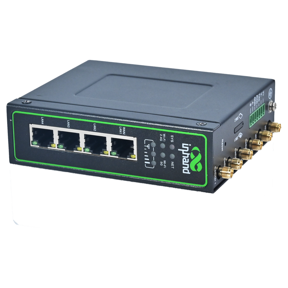 InRouter IR624 | 5G/4G Wi-Fi 5 High-Speed Router with RS232 and RS485 Serial Port