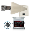 Stealth X660 60 dB Cellular Signal Booster Kit (with Directional Yagi Outside Antenna)