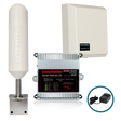 Stealth X660 60 dB Cellular Signal Booster Kit (with Omni Outside Antenna)