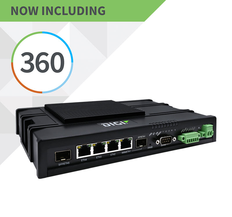 Digi IX40 5G Edge Computing Industrial IoT Cellular Router