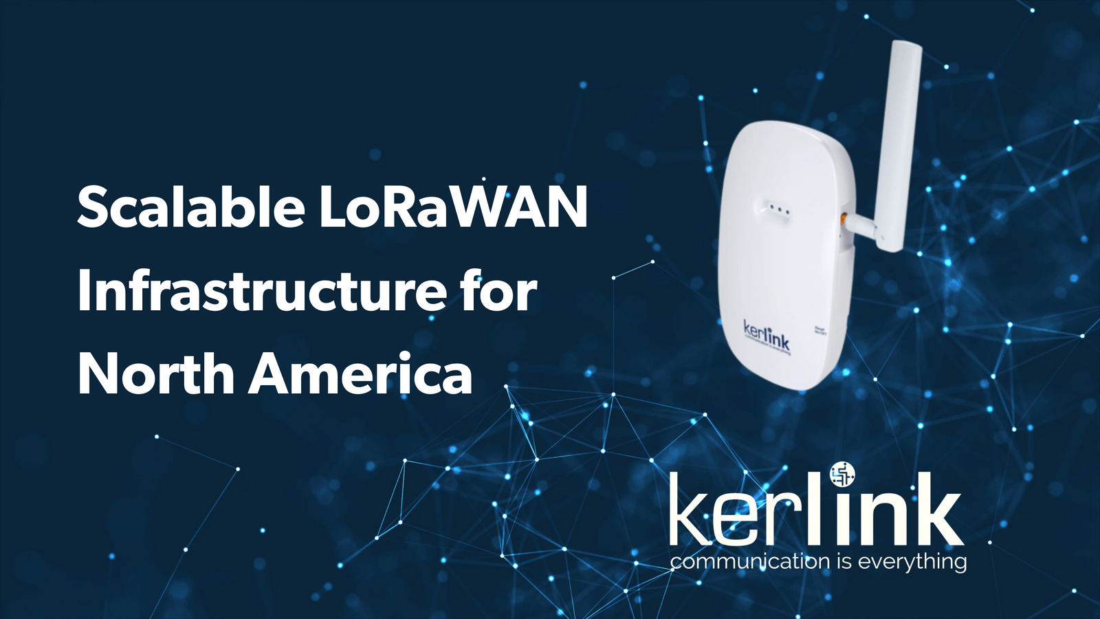 Novotech Becomes Authorized Distributor of Kerlink® LoRaWAN® Solutions in North America