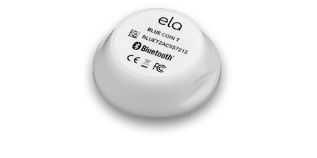 Blue COIN T Temperature Sensor (IDF10241), IP68, BAF ready, Firmware version (4.10) Part Number: BLUE COIN T-02A Distributed by Novotech