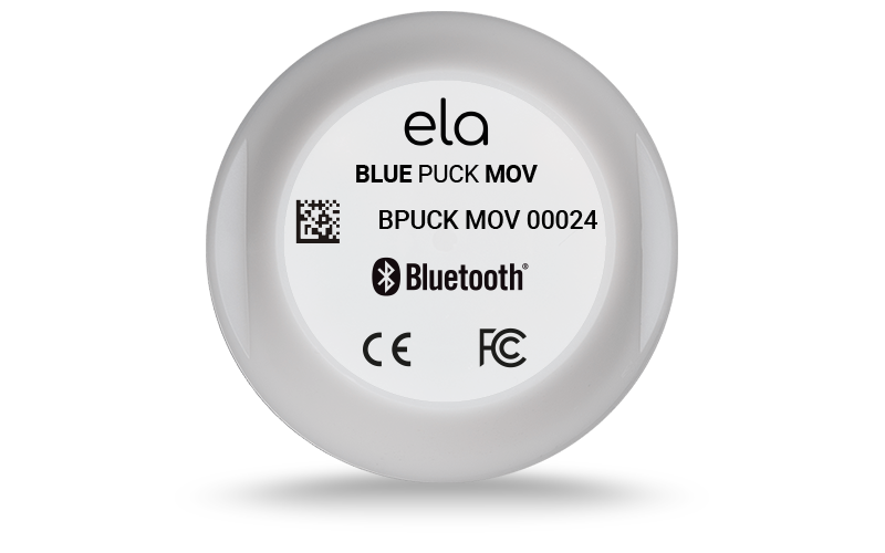 Blue PUCK MOV Bluetooth Movement Sensor (IDF25244) Part Number: BLUE PUCK MOV Distributed by Novotech