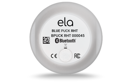 Blue PUCK RHT Temperature/Humidity Sensor (IDF25242) Part Number: BLUE PUCK RHT Distributed by Novotech