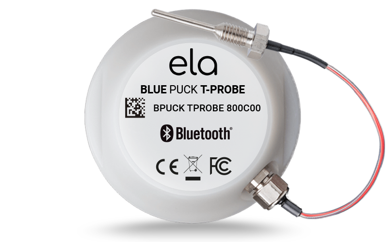 Blue PUCK T-PROBE Temperature Sensor (IDF25250) Part Number: BLUE PUCK T-PROBE Distributed by Novotech