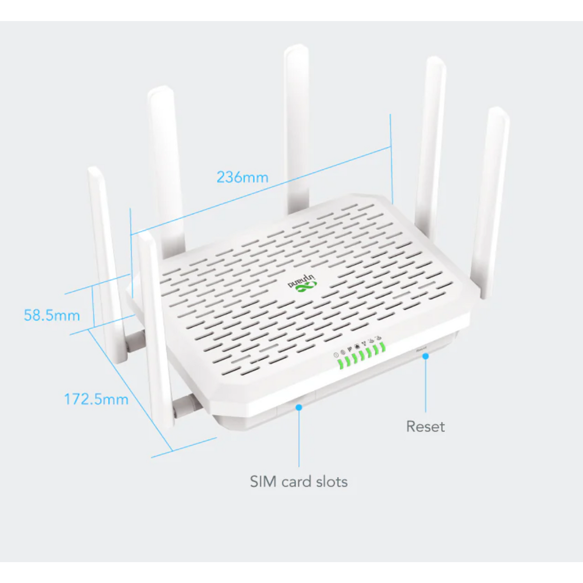 Cloud Managed Router FWA02 5G High-Speed Cloud-Managed Router with WiFi, North America, T-M ...