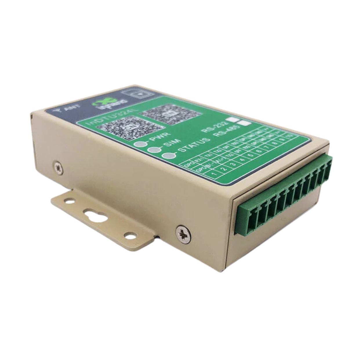 InDTU332 Dual SIM Modem Part Number: INDTU332NB02-485-DS Distributed by Novotech