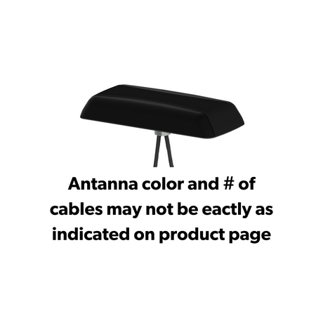 Global LLP low profile MiMo, 2xLTE,WiFi, 15ft, black Part Number: LLP402-3C3C3J00-BLK-180 Distributed by Novotech