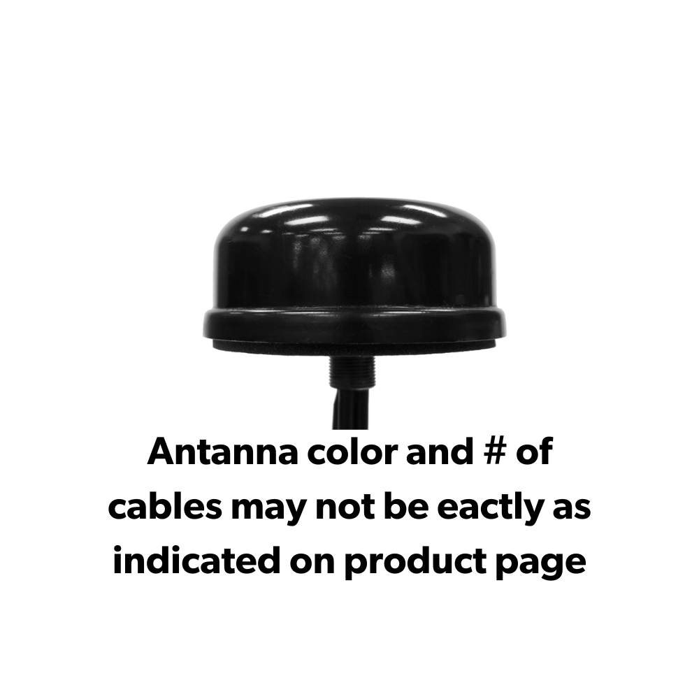 Low Profile Wide Band Antenna w/ 15 ft. Cable Part Number: LMW-UMB-3C2D-WHT-180 Distributed by Novotech