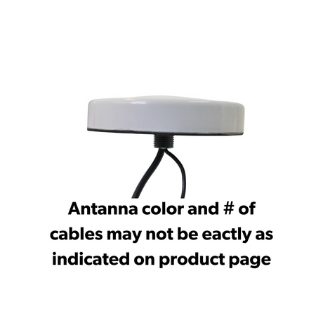 Surface mount multi-band, LTE 700-2700 MHz, & GPS, TNC/TNC Part Number: SMW-305-3A002A-WHT-180 Distributed by Novotech