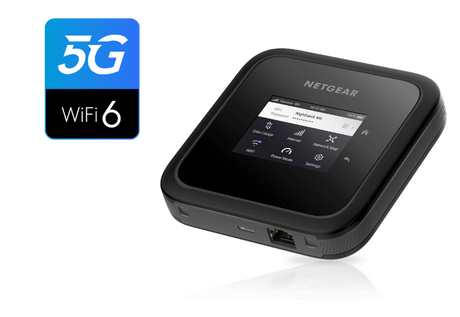 Nighthawk M6 5G WiFi 6 Mobile Hotspot Router Part Number: MR6220G-111NAS Distributed by Novotech