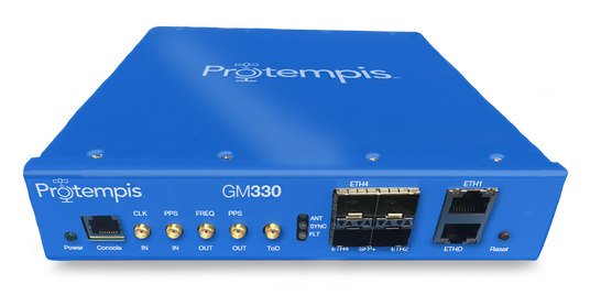 Protempis Thunderbolt GM330 Grandmaster PTP Clock Part Number: 111224-10 Distributed by Novotech