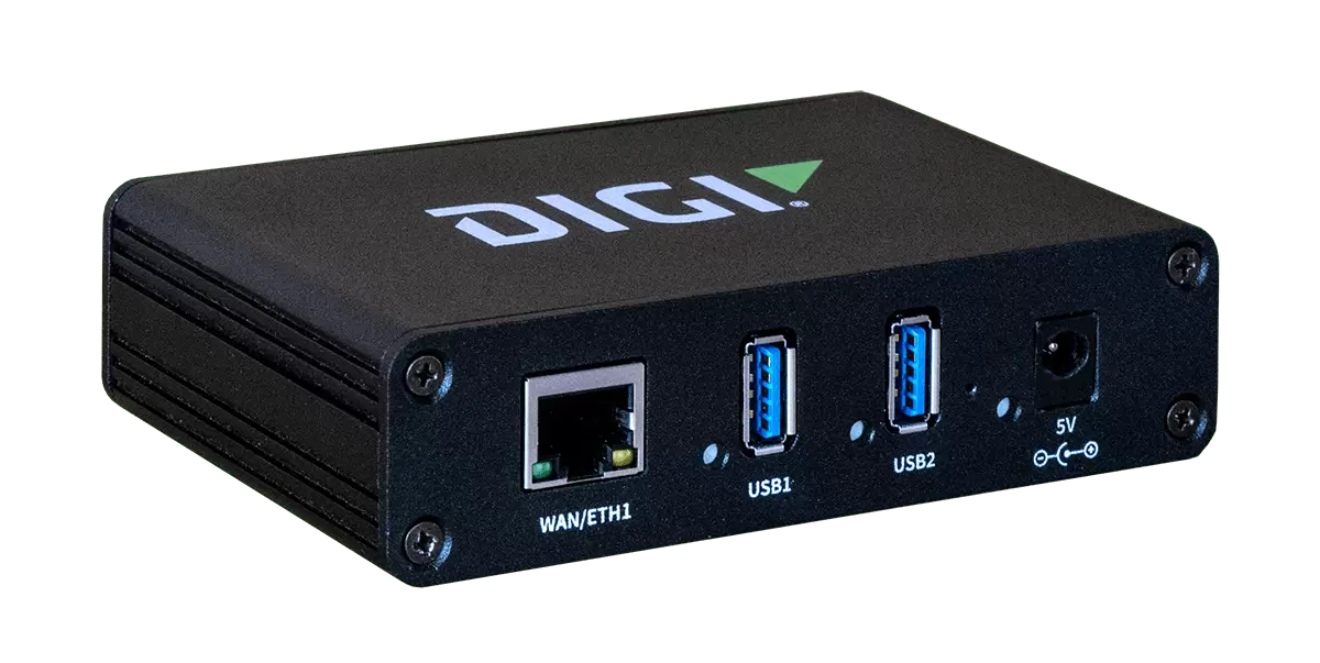 Digi AnywhereUSB 2 Plus 2-port USB over IP remote USB hub Part Number:  Distributed by Novotech