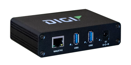 Digi AnywhereUSB 2 Plus 2-port USB over IP remote USB hub Part Number:  Distributed by Novotech