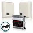 Stealth X660 60 dB Cellular Signal Booster Kit (with Directional Panel Outside Antenna)
