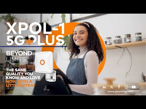 Poynting XPOL-1-5G | X-Polarised, Omni-Directional, 2X2 LTE MIMO Antenna