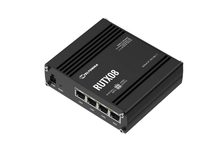 RUTX08 Industrial Ethernet to Ethernet VPN router, US power supply