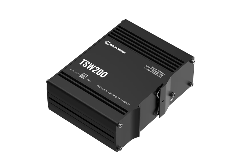 Teltonika | Industrial unmanaged 8 x PoE + switch,