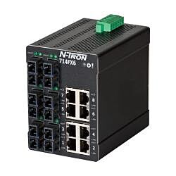 714FX6 14 Port Managed Ethernet Switch 714FX6-SC Switches 3962