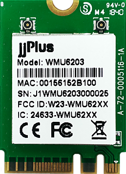 WMU6203 M.2 USB WiFi 5 +BT Dual Band Module WMU6203 WiFi/Bluetooth Modules 30